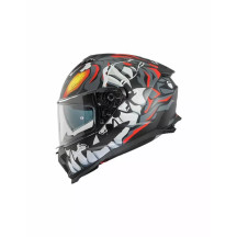 Casco Typhoon MO — Talla M, gris mate